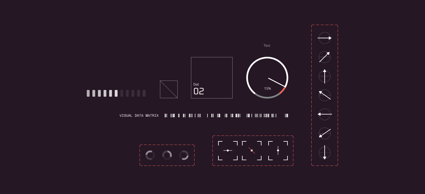 Interface dashboard minimalistyczny futurystyczny