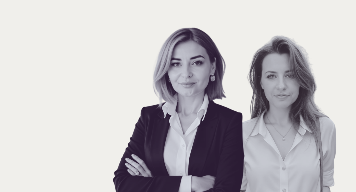 UX Senior Designers Elzbieta Krutysza i Dominika Pac na zdjęciu